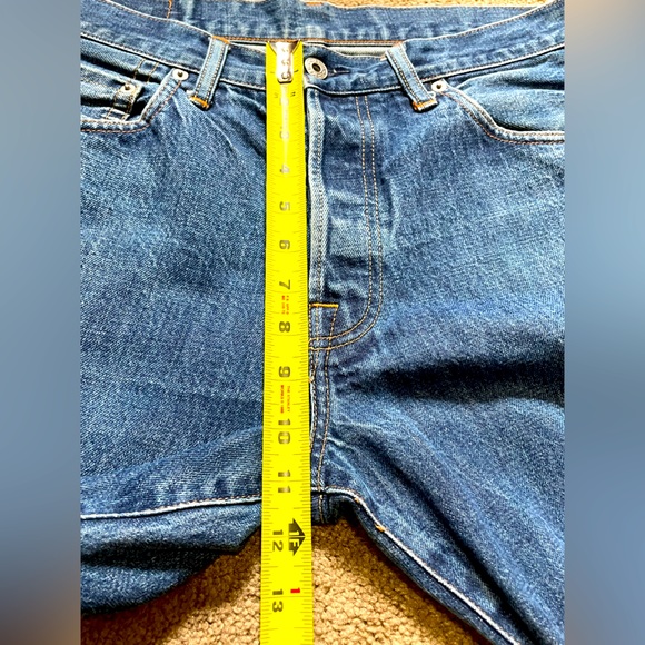 VINTAGE G-STAR RAW “SHORTCUT US FIRST” SELVEDGE DENIM 34x32 OG PAIR CRAZY RARE!! - Picture 12 of 16